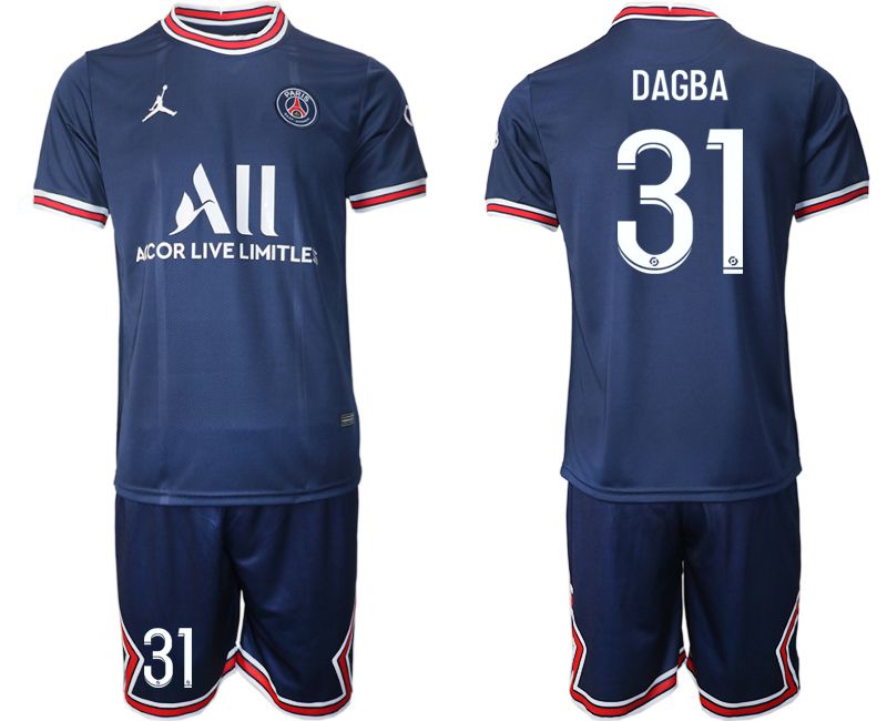 Men 2021-2022 Club Paris St German home blue #31 Soccer Jersey->paris st german jersey->Soccer Club Jersey